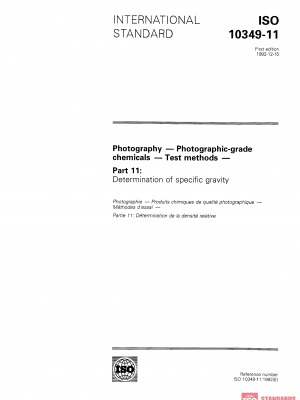 ISO 10349-11:1992 PDF
