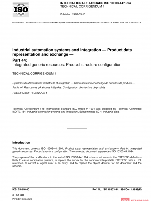 ISO 10303-44:1994/Cor 1:1999 PDF