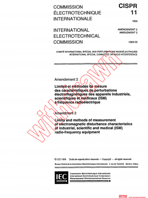 CISPR 11:1990/AMD2:1996 PDF