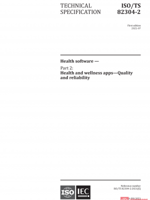 ISO TS 82304-2:2021 PDF