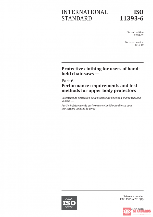 ISO 11393-6:2018 PDF