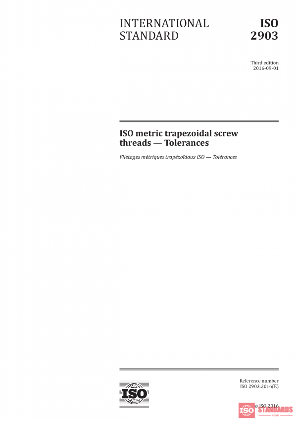 ISO 2903:2016 PDF