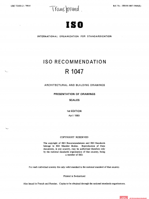 ISO/R 1047:1969 PDF