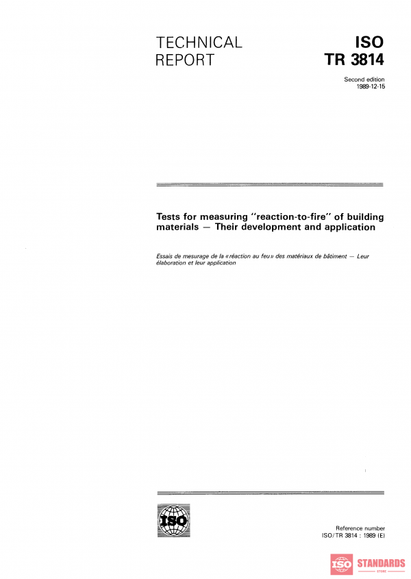 ISO/TR 3814:1989 PDF
