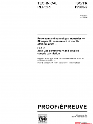 ISO TR 19905 WG -2:2012 PDF
