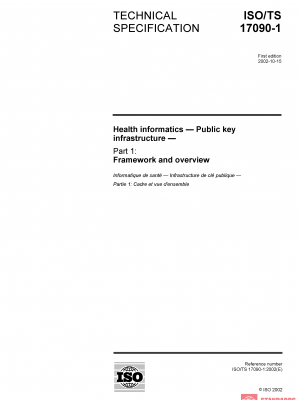 ISO/TS 17090-1:2002 PDF