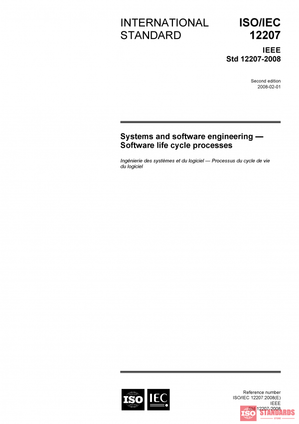 ISO/IEC 12207 :2008 PDF