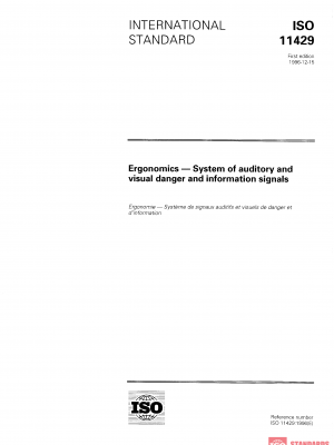 ISO 11429:1996 PDF