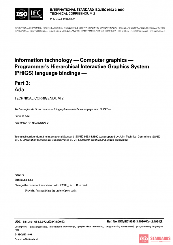 ISO/IEC 9593-3:1990/COR2:1994 PDF