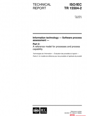 ISO/IEC TR 15504-2:1998 PDF