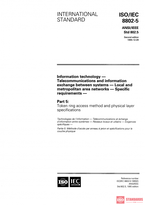 ISO/IEC 8802-5:1995 PDF