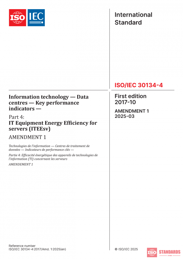 ISO/IEC 30134-4:2017/Amd 1:2025 PDF