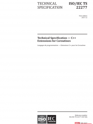 ISO/IEC TS 22277:2017 PDF