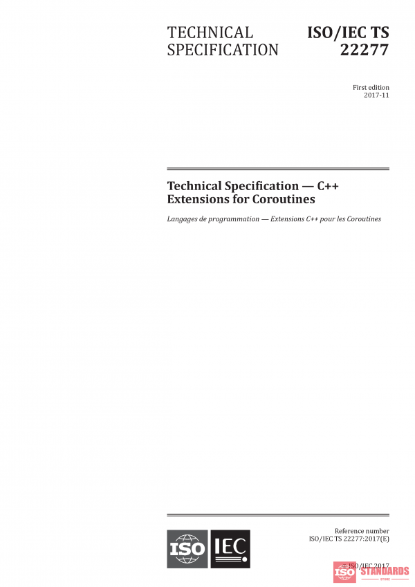ISO/IEC TS 22277:2017 PDF