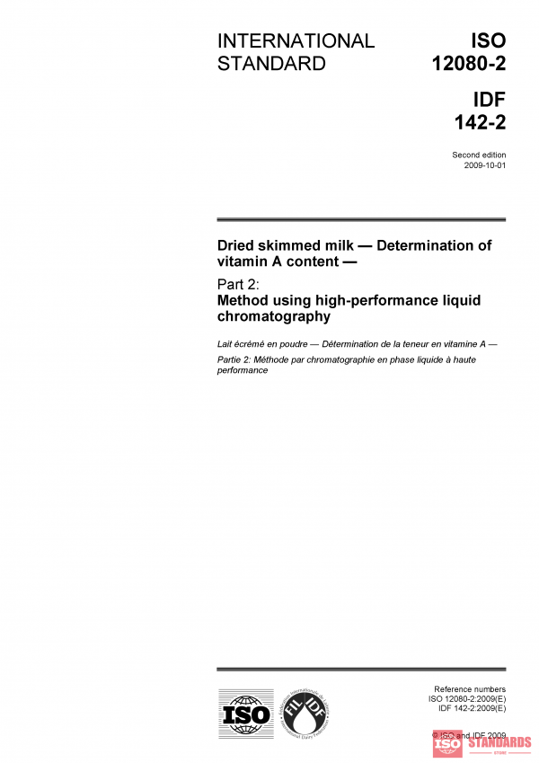 ISO 12080-2:2009 PDF