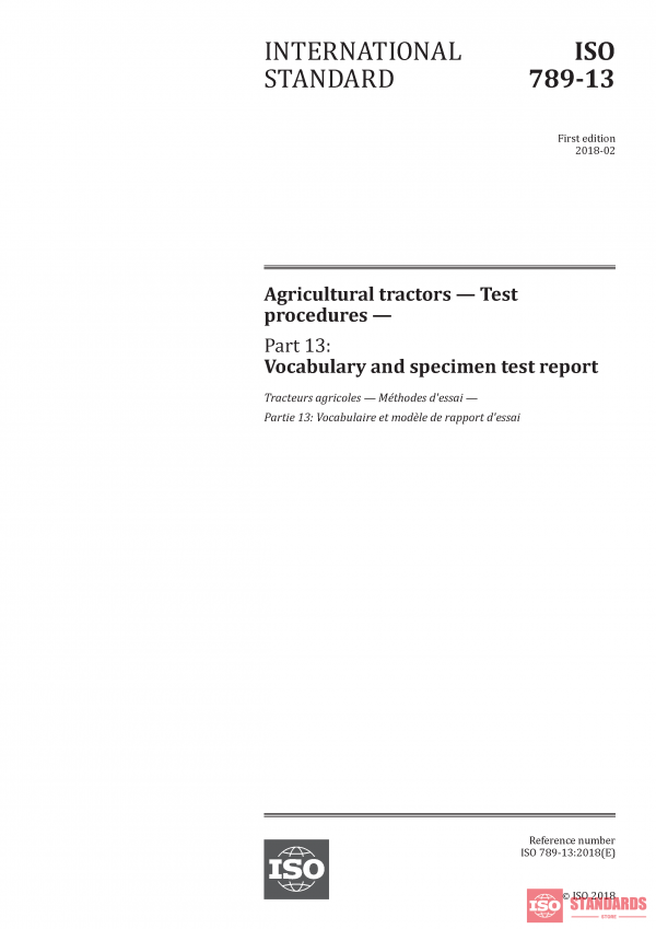 ISO 789-13:2018 PDF