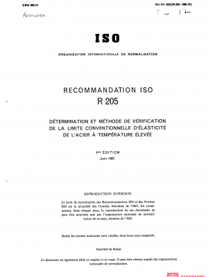 ISO/R 205:1961 PDF