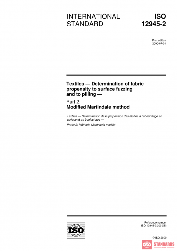 ISO 12945-2:2000 PDF