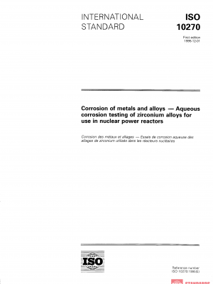 ISO 10270:1995 PDF