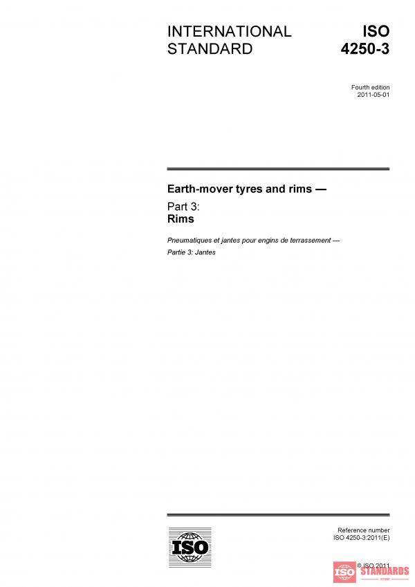 ISO 4250-3:2011 PDF