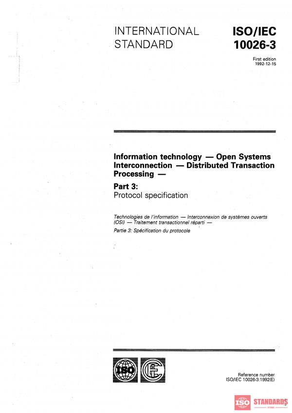 ISO/IEC 10026-3:1992 PDF