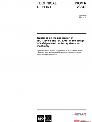 ISO/TR 23849:2010 PDF