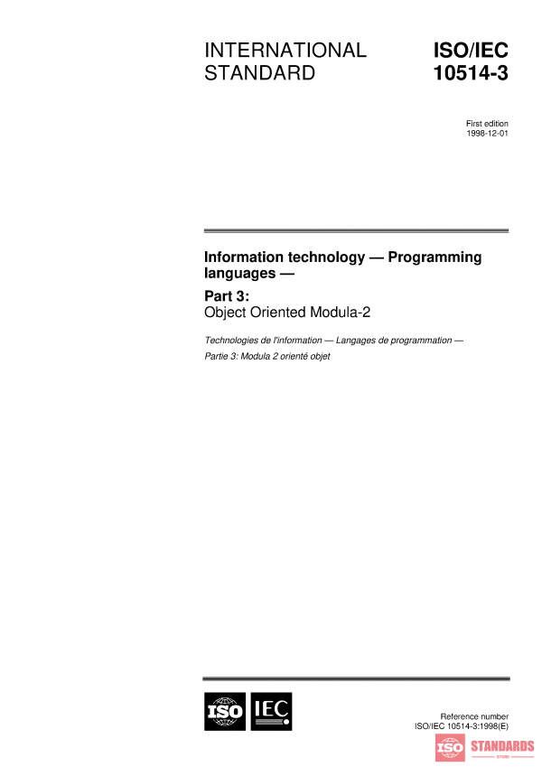 ISO/IEC 10514-3:1998 PDF