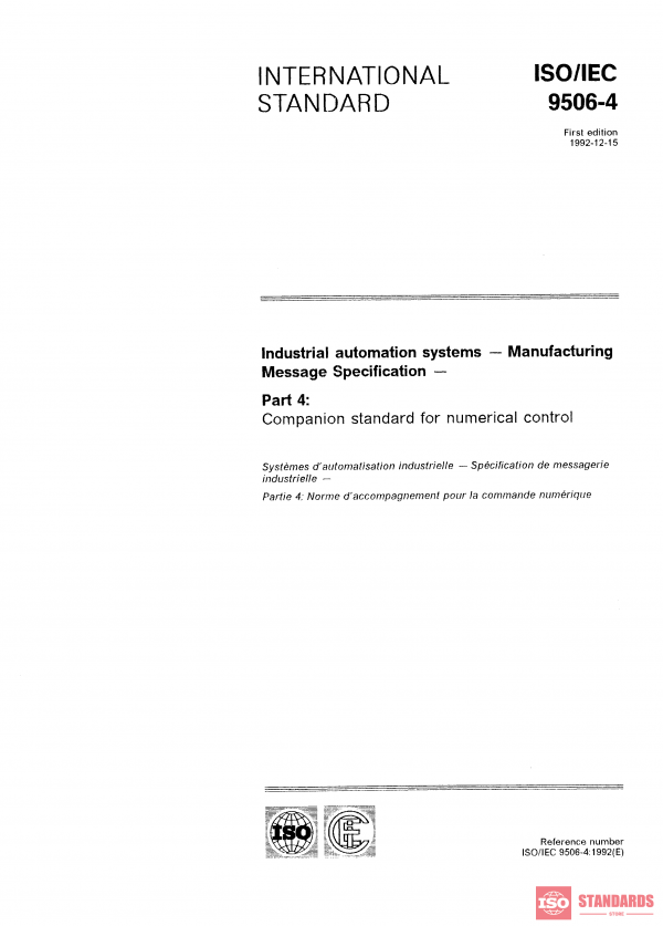 ISO/IEC 9506-4:1992 PDF