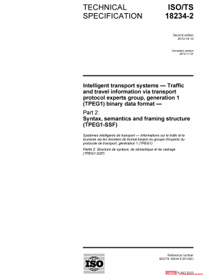 ISO/TS 18234-2:2013 PDF