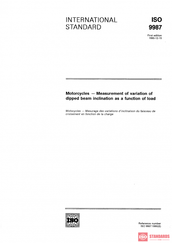 ISO 9987:1990 PDF