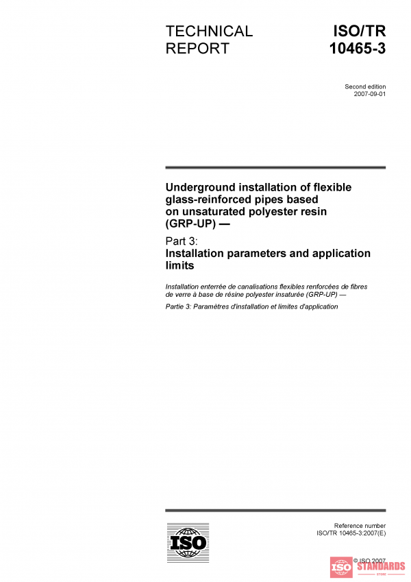 ISO/TR 10465-3:2007 PDF