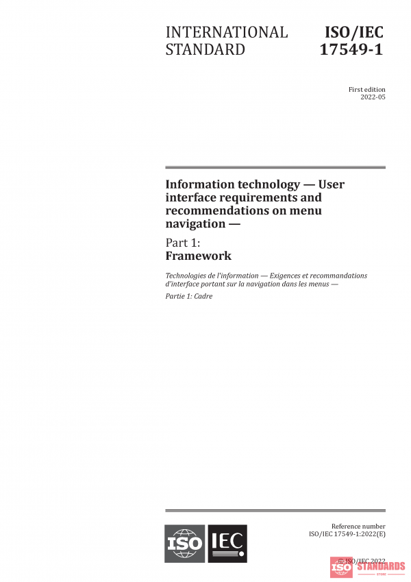 ISO/IEC 17549-1:2022 PDF
