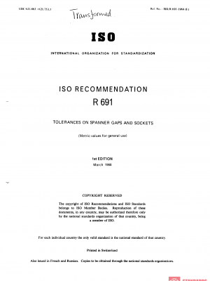 ISO/R 691:1969 PDF