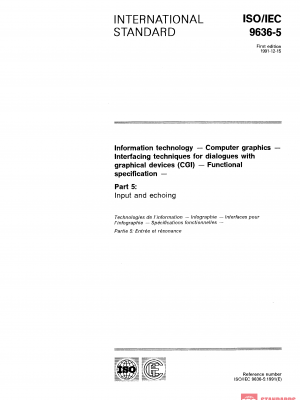 ISO/IEC 9636-5:1991 PDF