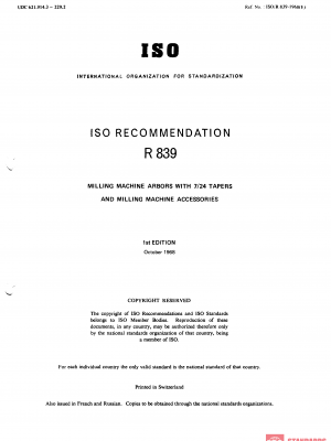 ISO/R 839:1968 PDF