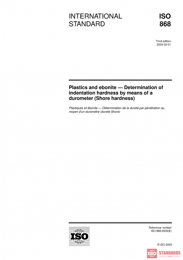 ISO 868:2003 PDF