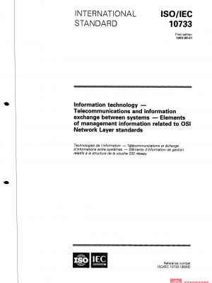 ISO/IEC 10733:1993 PDF