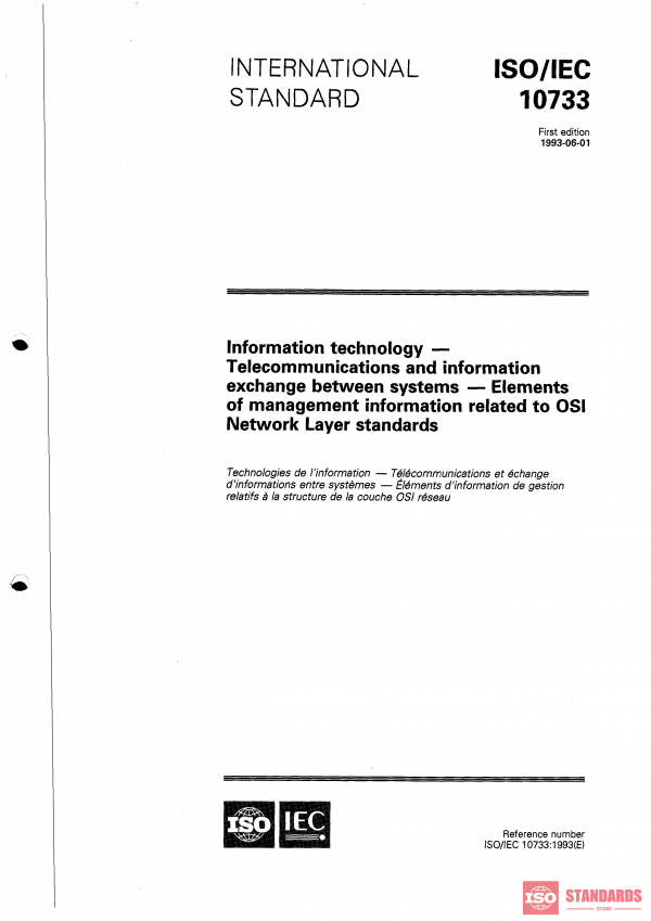 ISO/IEC 10733:1993 PDF