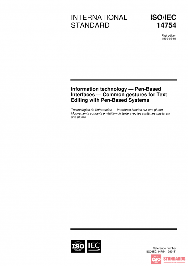 ISO/IEC 14754:1999 PDF