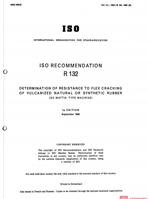 ISO/R 132:1959 PDF