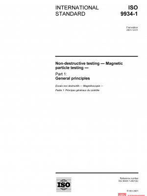 ISO 9934-1:2001 PDF