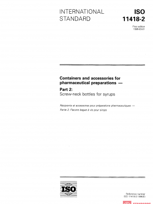 ISO 11418-2:1996 PDF