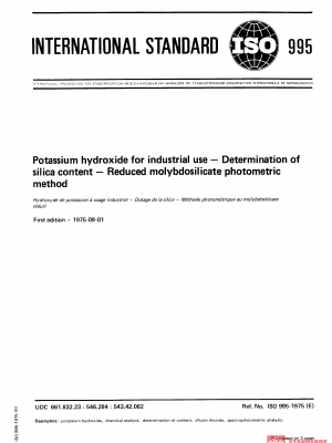 ISO 995:1975 PDF