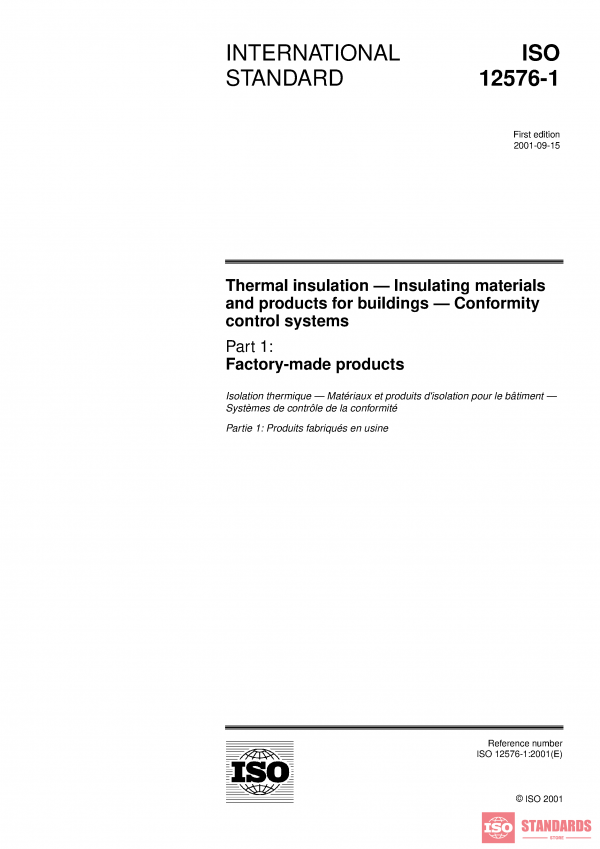 ISO 12576-1:2001 PDF