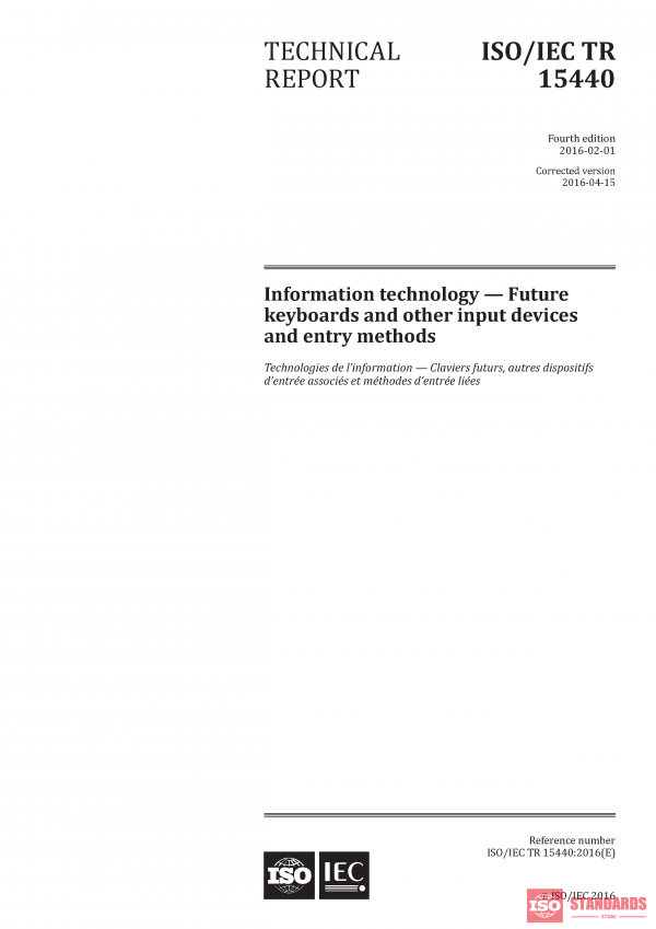 ISO/IEC TR 15440:2016 PDF
