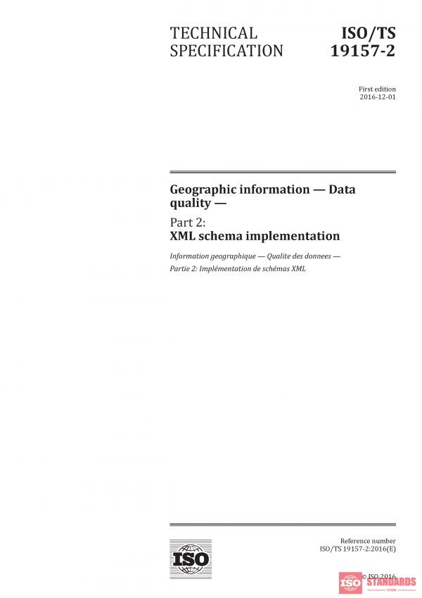 ISO/TS 19157-2:2016 PDF