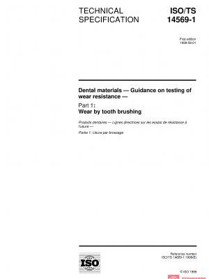 ISO/TS 14569-1:1999 PDF