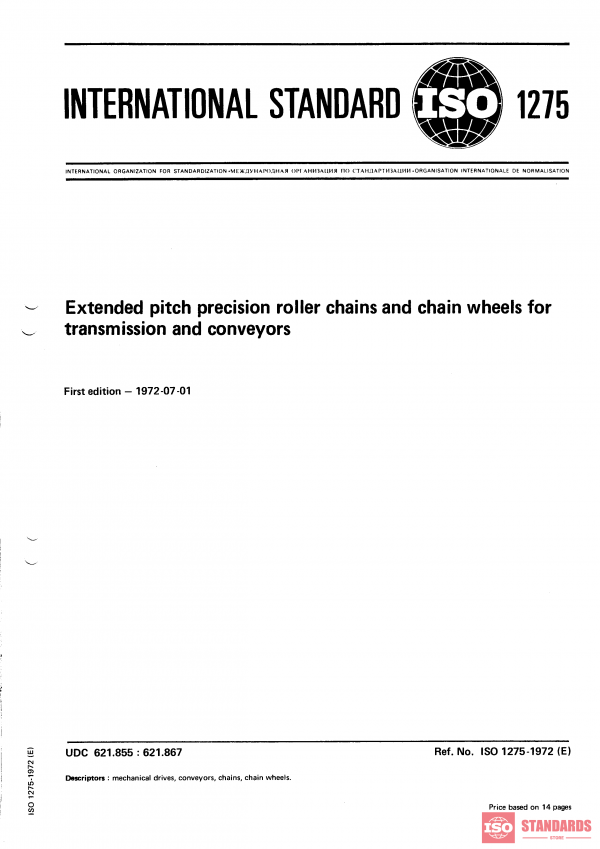 ISO 1275:1972 PDF