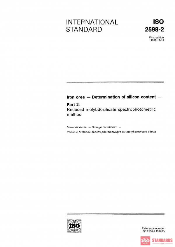ISO 2598-2:1992 PDF