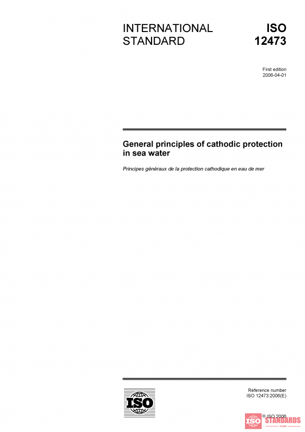 ISO 12473:2006 PDF